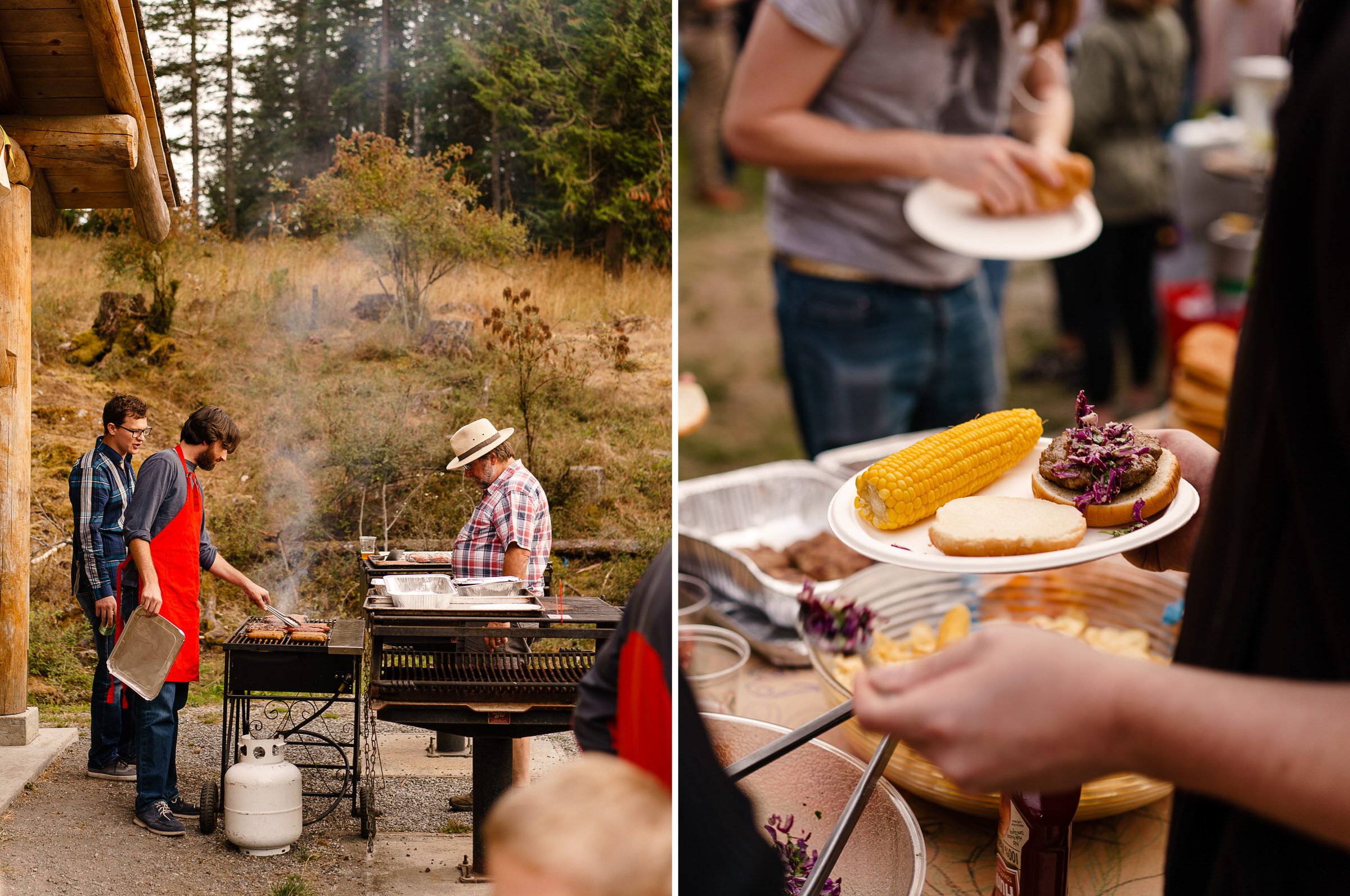 Camp Moran wedding on Orcas Island: Amelia and Adrian